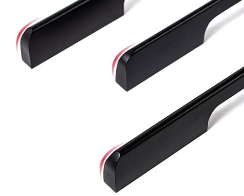 Kitchen Cabinet Handle Drawer Pull Handle T Bar Furniture Cupboard Handles Hole Centr 160mm, Black - Image 3