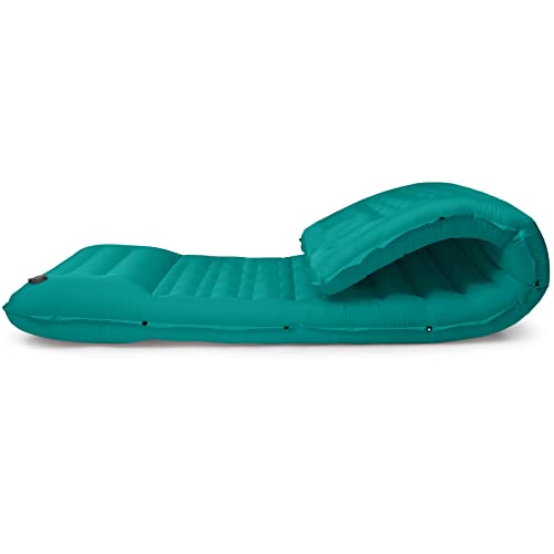 TENXSNUG Épaisseur Supplémentaire Camping Autogonflant, Matelas Gonflable Le Plus Confortable pour La Randonnée, Les Voyages en Voiture et La Randonnée, Matelas Compact Camping avec Oreiller