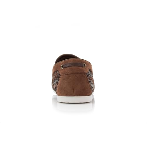 Image of Ferro Aldo Men's Slip-On Loafers | Woven Espadrille & Classic Styles | Casual & Formal Dress Shoes