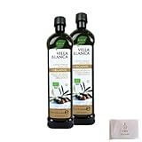 オーガニック エクストラバージンオリーブオイル PET 1000ml 2本 ヴィラブランカ