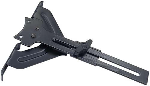 DNP618 Edge Guide For DeWalt DCW600B 20V Max XR Cordless Router, DWP611 Compact Router, Porter-CabLe 450 and 451, Quickly Attaches to Fixed Base Compact Router DW6913 DCW600B