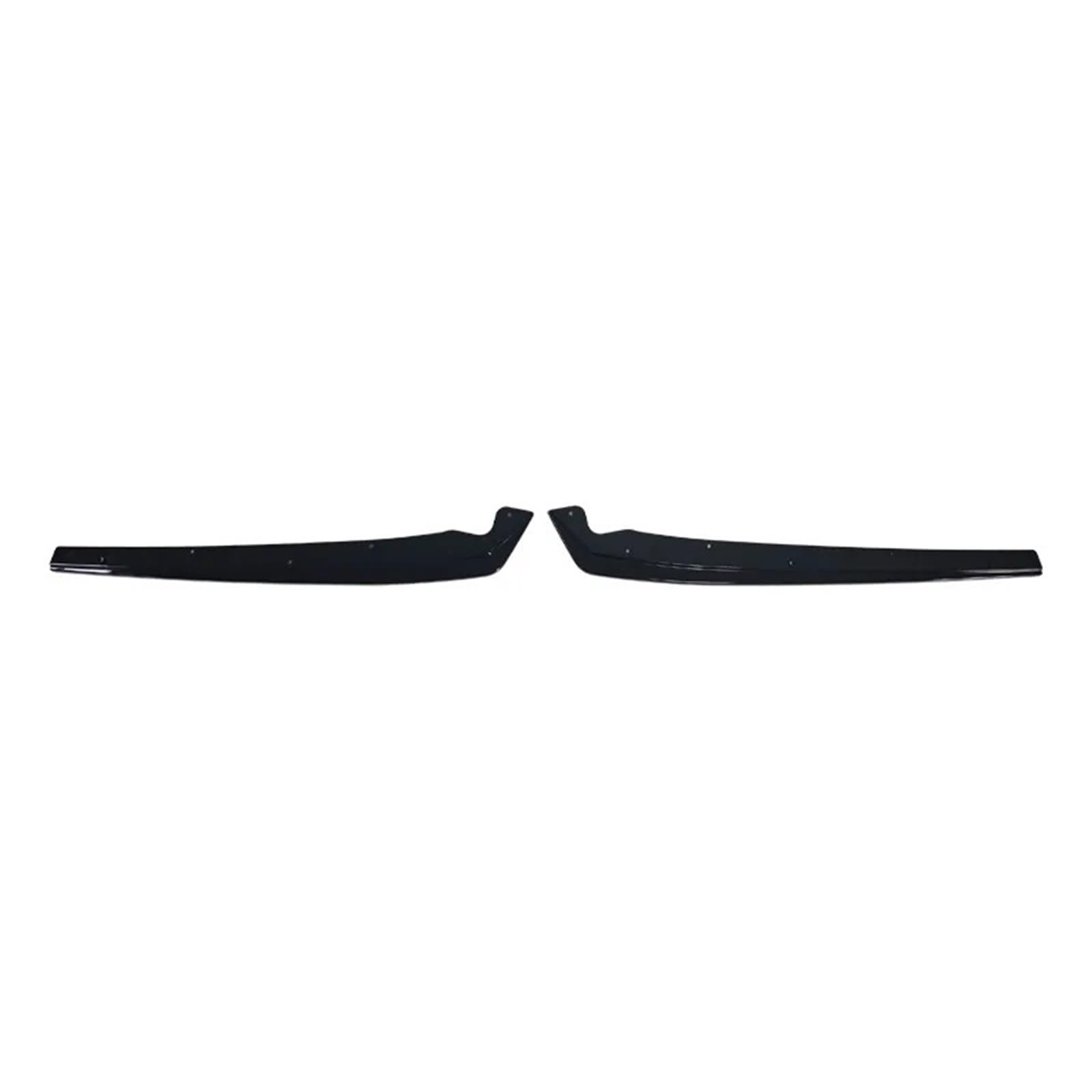 Rabats noirs brillants et protection d'angle pour pare-chocs BMW G30