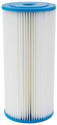 WattsWater WPC Series 5 Micron Pleated Water Filters - 10" x 4.5" Polypropylene Sediment Filter Replacement for Whole House Water Systems (WPC5FF975)