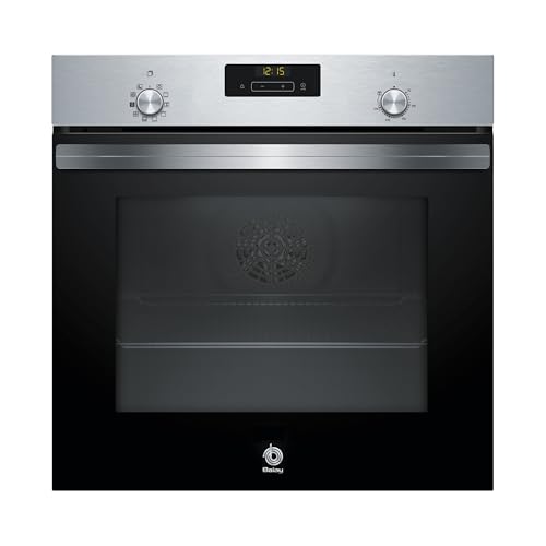Balay - Horno con Vapor, 60cm, A, 71 l, Aire Caliente 3D Profesional, Acero inoxidable, 3HA4031X2