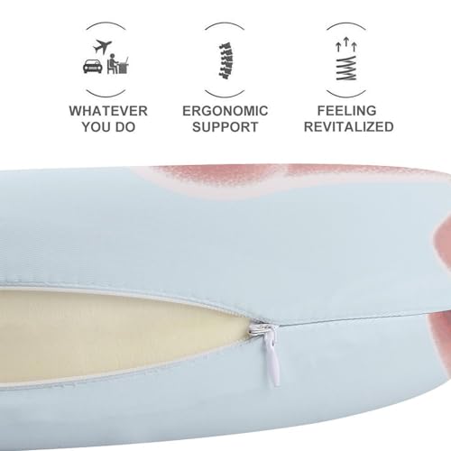 Almohada U espuma viscoelástica tamaño único miniatura 5