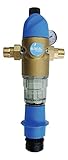Hauswasserfilter rückspülbar, Mit integriertem Druckminderer, 1 Zoll