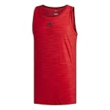 adidas Men's 3G Tank, Scarlet, X-Large