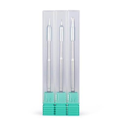 Image of YIHUA C235-Compatible 3 Pcs Soldering Tip Set (Type-I, Type-SI and Type-3.2D) ONLY for YIHUA 928D-IV Soldering Iron Kit