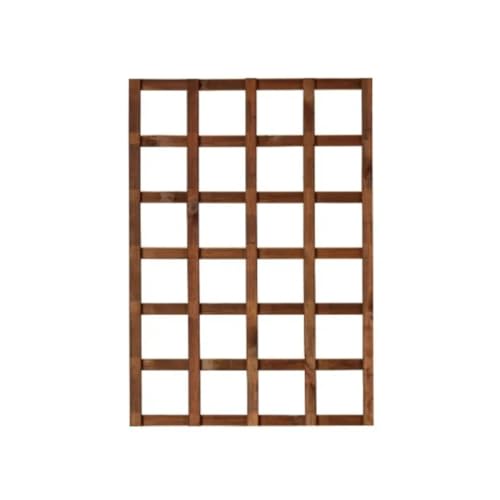 Griglia in legno per esterno Hortus 60x90 cm, impregnato in autoclave, colore castagno - Spedizione Gratuita da 99€