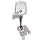 MINIFOCUS 1 Kugel zu YS Kopf Clip Arm, 2PCS 3.35/8.5cm Aluminiumlegierung YS Kopf Adapter Leichtgewicht Arm Unterwasser Fotografie Beleuchtung Systemanschluss für Tauchen Strobe/Video Licht