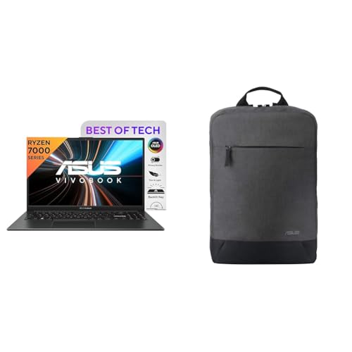 Image of ASUS Vivobook Go 15 OLED (2023), AMD Ryzen 5 7520U, 15.6 inch (39.62 cms) FHD OLED, Thin and Light Lapto