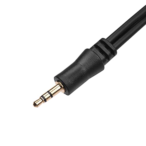 Cable adaptador Stereo Jack 1/8'' a Dual XLR 1.5 m miniatura 3