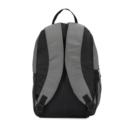 Image of DIVULGE Coral 24 Liters Large Grey Casual Backpack with Laptop sleeve, Front Pocket and Water Bottle Pouch (Grey)