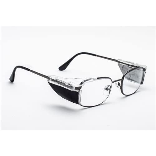 Phillips 320 Lead Glasses - 0.75mm Pb X-Ray Radiation Eye Protection, Adjustable Nose Pads, Leaded Side Shields, Spring Hinges