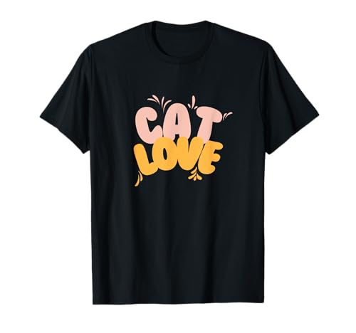 Amor de gato mascota Camiseta