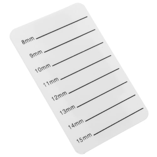 Veemoon Bandeja Acrílica Para Pestañas Soporte Reutilizable Para Extensiones Maquillaje Uso Profesional y Doméstico