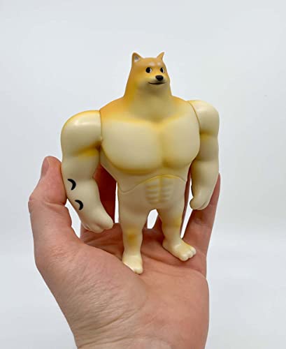 Youtooz Swole Doge Vinyl Figure, 5" Buff Doge Meme Figure - Youtooz Meme Collection Based On Famous Internet Memes #TOP3