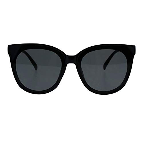 Womens Butterfly Shape Sunglasses Oversized Layered Look UV 400