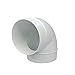 Produktbild Rohrbogen Rohr Bogen Dalap 121 100erR 90° Abluft Trockner Abluft Zuluft rund