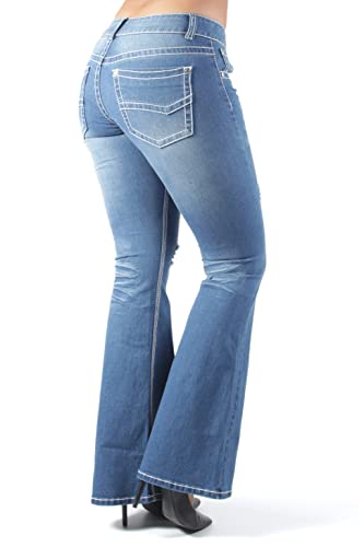 The Sexy Flare Bootleg Ripped Premium Bootcut Women Jeans4