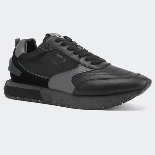 The SJ600 is a Classy Trainer Sneaker. The Perforations on The Side and its Nappa Leather Make it a Gentleman Sneaker for All Occasions.2