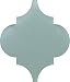 SMALL SAMPLE - Jasper Arabesque Glass Mosaic Tiles