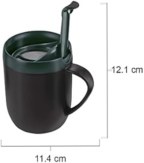 Zyliss Hot Mug Cafetiere, Plastic/Silicone, Grey, Travel Mug & illy Classico Filter Coffee, Medium Roast, 100% Arabica Coffee Beans, 250g