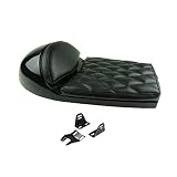 TADAFA Hump Cafe Racer Retro Motorcycle Seat Vintage Style Cushion Classic Saddle for Motorcycle Ret