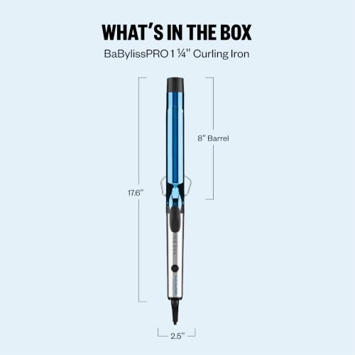 BaBylissPRO Nano Titanium Professional 1.25" Curling Iron with Extended Barrel Perfect for Longer Hair by BaBylissPRO - Image 7
