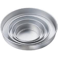 Round Cake Pan Set 5"-7"-9"-11"