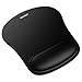 TECKNET Tapis de Souris,Tapis de Souris Ergonomique avec Repose Poignet, Mousepad avec Mousse à Mémoire de Forme, Résistant à Usure Lavable Tapis Souris Parfait pour Ordinateur, Bureau, Travail