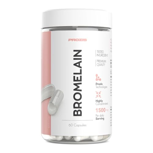 Prozis Bromelina 60 compresse- funzione drenante e depurativa, estratto Ananas, funzione digestiva