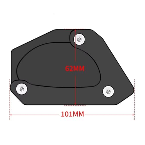 Rallonge de béquille pour Suzuki Vstrom 650 élargisseur stable