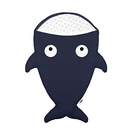 Baby Bites ORIGINAL - Saco de dormir AZUL MARINO, estampado BARCOS - Modelo INVIERNO