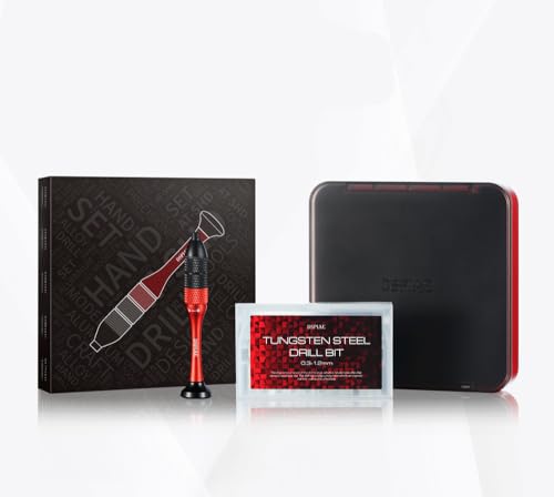 Ansai AT-SHD Präzisions-Handbohrer Set, 10-teilig