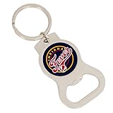 Desert Cactus Indiana Fever Bottle Opener Keychain WNBA Car Keys (Silver Bottle Opener - A)