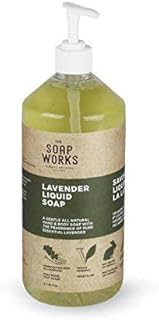 The Soap Works Lavender Liquid Soap-14 Oz