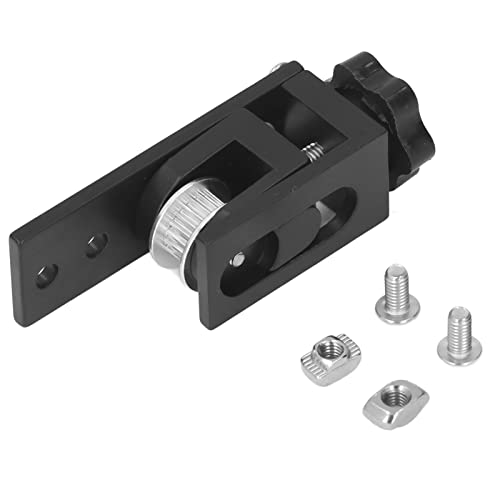 Printer Belt Tensioner, SPCC Steel Black Belt Stretch Straighten Tensioner Stretching Straightening Timer Belt Tensioner