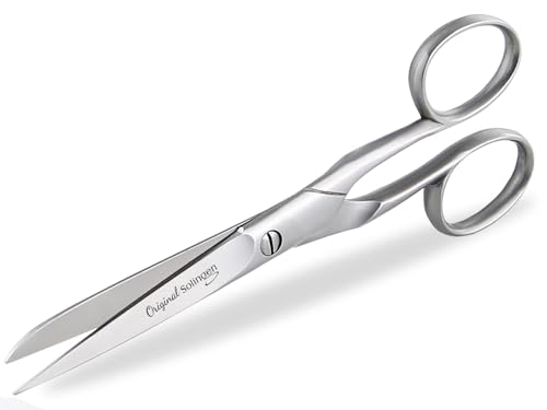 Haushaltsschere aus Solingen Küchenschere Vielzweckschere Made in Germany mit Scharfem und Präzisem Schnitt Universal Schere Allzweckschere Haushaltshelfer aus Rostfreiem Edelstahl (12,7 cm)