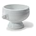 BIA Cordon Bleu - Set of 4 - White Porcelain Individual Lion's Head Soup Bowls - 14 Ounce Capacity