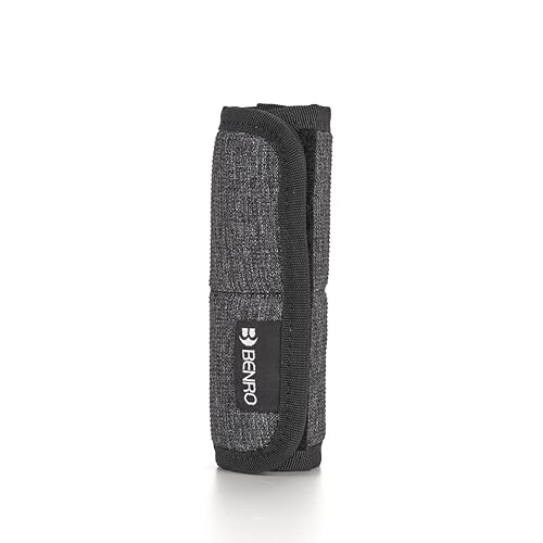 Benro SlimPad Comfort & Grip Pad for Monopods and Tripods — Universal Wrap-Around Rubberized Non-Slip Sleeve for Tripod and Monopod Legs (SLIMPAD)