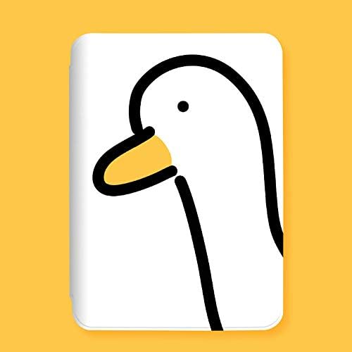 Case Fits Kindle Paperwhite 10Th Generation 2018 Released Ebook Reader Covers with Auto Wake/Sleep Waterproof Cases for Kindle Paperwhite 4(Model: Pq94Wif), Cute Duck Print
