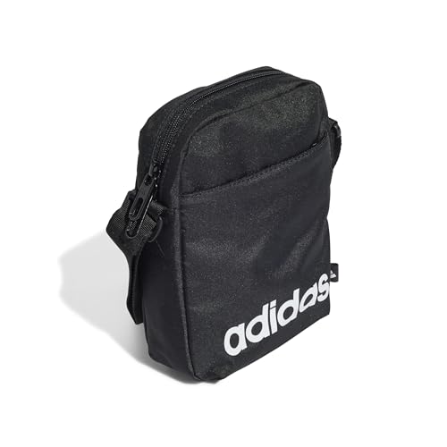 adidas Unisex LINEAR Organizer, Black/White, One Size
