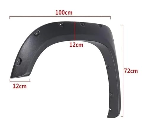Guardabarros para Toyota Tundra 2014-2017: protector de coche contra salpicaduras de barro 5