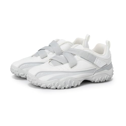 [�t�B��] �X�j�[�J�[ ECHAPPE vc Grey/White/Grey 24.0 cm D