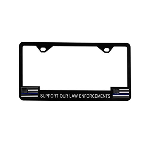 Pilot Wl818 First Responder License Plate Frame, Police Blue #TOP20