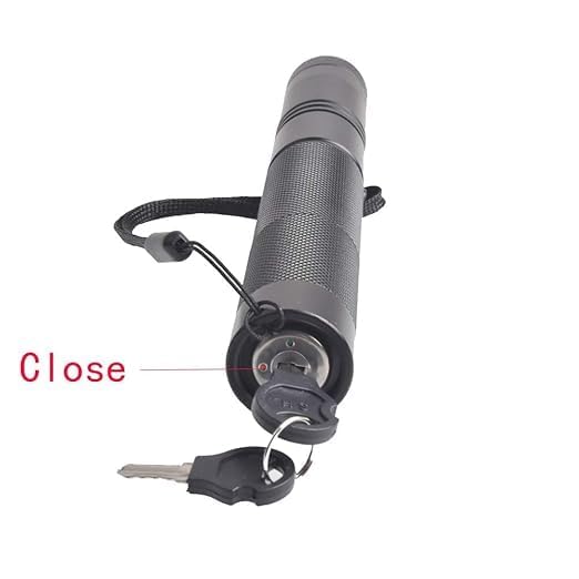 Image of Powerful Green Laser Pointer 1000mW Aluminium Rechargeable Laser Light Pen with Adjustable Focus Long Range Beam Flashlight for Kids Pets Astronomy Outdoor Use