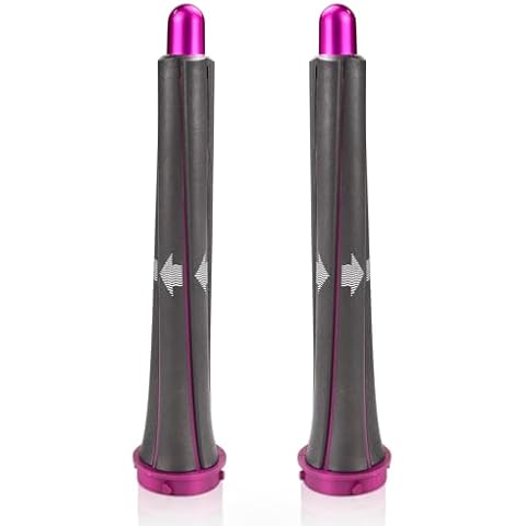 Dxyue 1 Pair 20mm/0.78 inch Long Curling Barrels Attachment for Dyson Airwrap Styler, Hair Curl Barrels Attachment Parts Cover