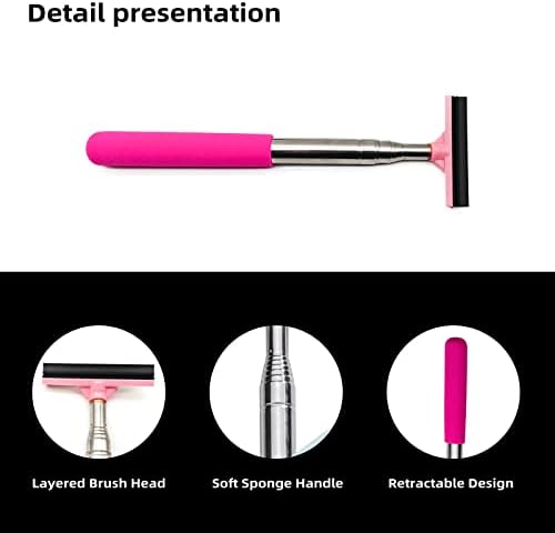 Raclette De Rétroviseur Portable Télescopique Pour Voiture