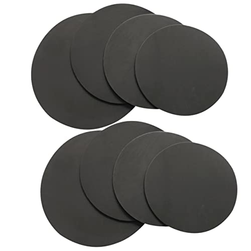 Abaodam 8Pcs Reusable Drum Mute Pads for Tone Control Silent Dampeners Snare Drum Practice Pad Compact and Lightweight Design for Beginners and Professionals